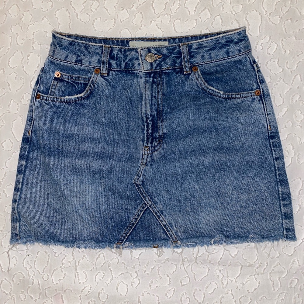 Topshop Denim Skirt